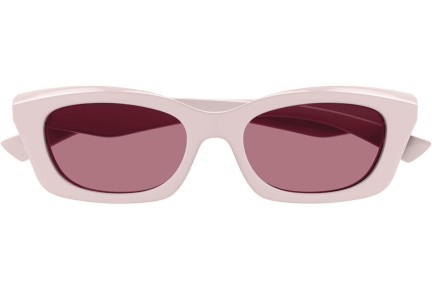 Zonnebril Alexander McQueen AM0474S 005 Rechthoekige Roze