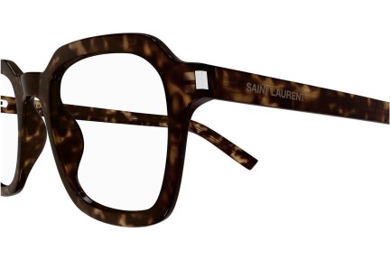 Brillen Saint Laurent SL715SLIMOPT 002 Vierkant Havana