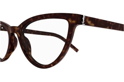 Brillen Saint Laurent SLM138 002 Cat Eye Havana