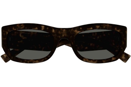 Zonnebril Saint Laurent SL713 002 Vierkant Havana