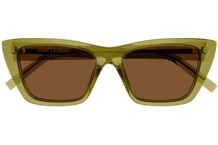 Zonnebril Saint Laurent SL276MICA 059 Cat Eye Groen