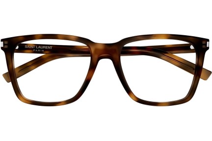 Brillen Saint Laurent SL717SLIM 003 Vierkant Havana