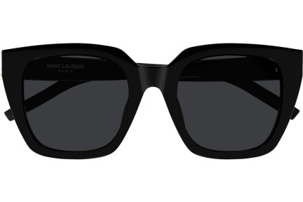 Zonnebril Saint Laurent SLM143 001 Vierkant Zwart