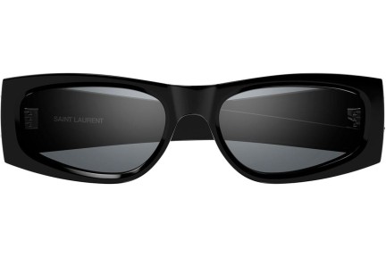 Zonnebril Saint Laurent SLM140 002 Ovaal Zwart