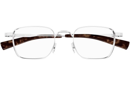 Brillen Saint Laurent SL729 005 Vierkant Zilver