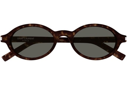 Zonnebril Saint Laurent SL751JEANNE 002 Ovaal Havana