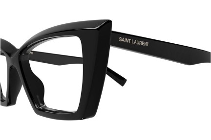 Brillen Saint Laurent SL657OPT 001 Cat Eye Zwart