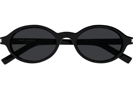 Zonnebril Saint Laurent SL751JEANNE 001 Ovaal Zwart