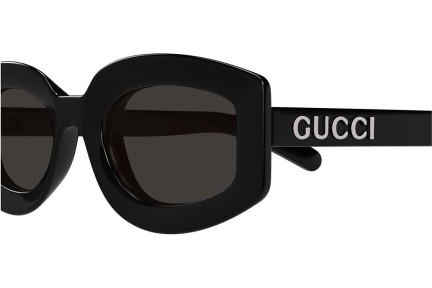 Zonnebril Gucci GG1719S 001 Rechthoekige Zwart