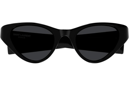 Zonnebril Saint Laurent SLM144 001 Cat Eye Zwart