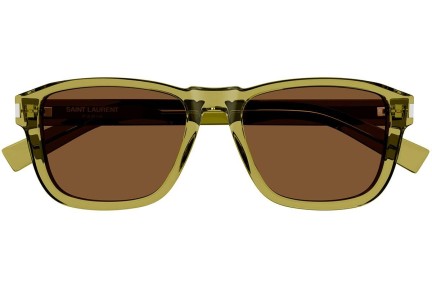 Zonnebril Saint Laurent SL710 005 Vierkant Groen