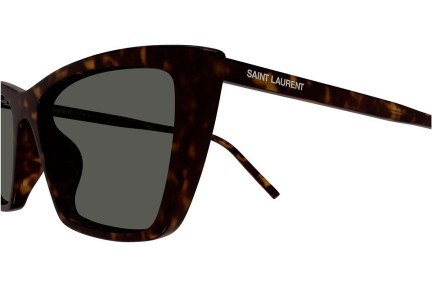 Zonnebril Saint Laurent SL737MICATHIN 002 Cat Eye Havana