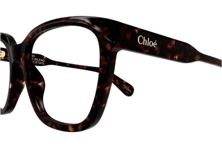 Brillen Chloe CH0265O 002 Vierkant Havana