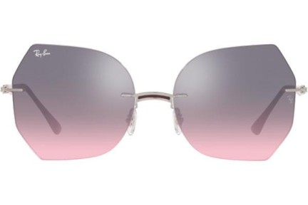 Zonnebril Ray-Ban Titanium Collection RB8065 003/H9 Cat Eye Zilver