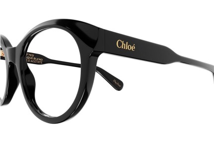 Brillen Chloe CH0264O 001 Ronde Zwart