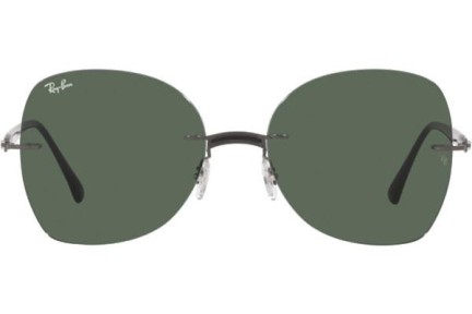 Zonnebril Ray-Ban Titanium Collection RB8066 154/71 Vierkant Grijs