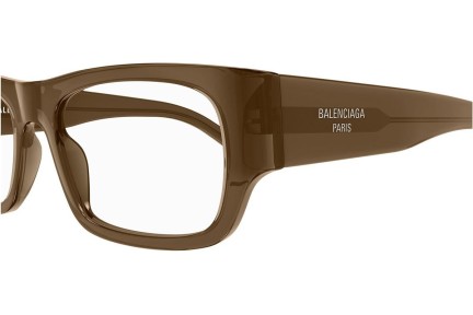 Brillen Balenciaga BB0370O 004 Rechthoekige Bruin