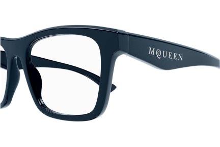 Brillen Alexander McQueen AM0475O 008 Vierkant Blauw