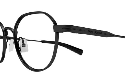 Brillen Saint Laurent SL730 001 Ronde Zwart