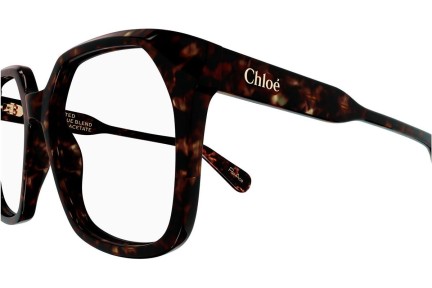 Brillen Chloe CH0263O 002 Vierkant Havana