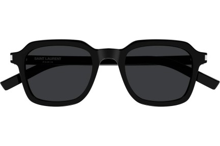 Zonnebril Saint Laurent SL715SLIM 001 Vierkant Zwart