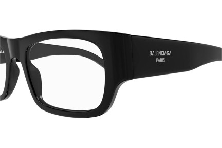 Brillen Balenciaga BB0370O 001 Rechthoekige Zwart