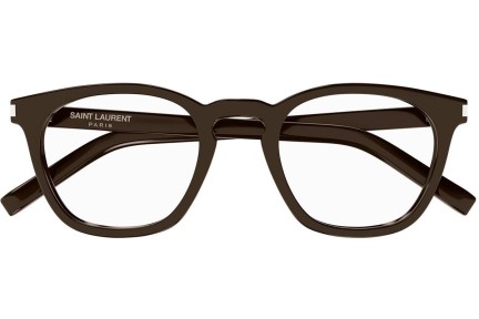 Brillen Saint Laurent SL28OPT 009 Ronde Bruin