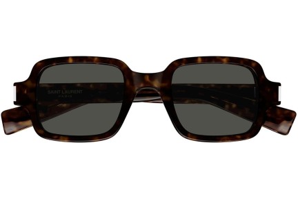 Zonnebril Saint Laurent SL720 002 Vierkant Havana