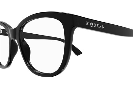 Brillen Alexander McQueen AM0487O 001 Vierkant Zwart