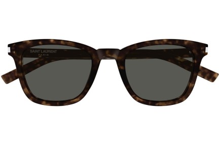 Zonnebril Saint Laurent SL716SLIM 002 Vierkant Havana