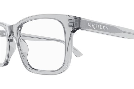 Brillen Alexander McQueen AM0486O 009 Vierkant Grijs