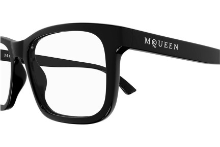 Brillen Alexander McQueen AM0486O 006 Vierkant Zwart