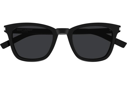 Zonnebril Saint Laurent SL716SLIM 001 Vierkant Zwart