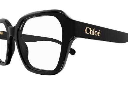 Brillen Chloe CH0272O 001 Vierkant Zwart