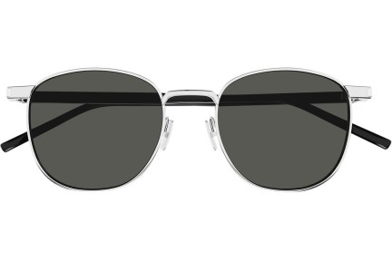 Zonnebril Saint Laurent SL747 007 Vierkant Zilver