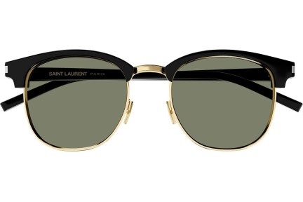 Zonnebril Saint Laurent SL108 014 Browline Zwart