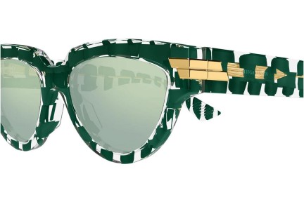 Zonnebril Bottega Veneta BV1035S 008 Cat Eye Groen