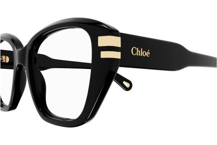 Brillen Chloe CH0267O 001 Vierkant Zwart