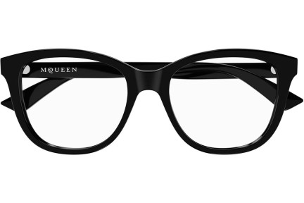 Brillen Alexander McQueen AM0487O 001 Vierkant Zwart