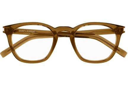 Brillen Saint Laurent SL28OPT 008 Ronde Bruin