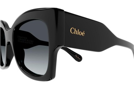 Zonnebril Chloe CH0252S 001 Vierkant Zwart