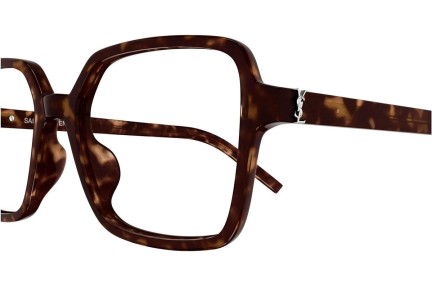 Brillen Saint Laurent SLM139 002 Vierkant Havana