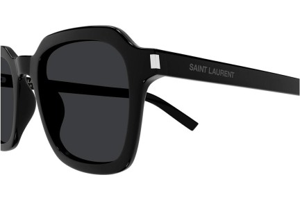 Zonnebril Saint Laurent SL715SLIM 001 Vierkant Zwart