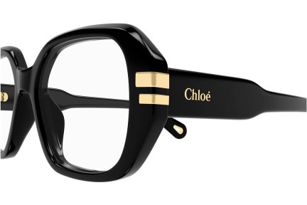 Brillen Chloe CH0266O 001 Vierkant Zwart