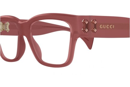 Brillen Gucci GG1705O 003 Vierkant Roze