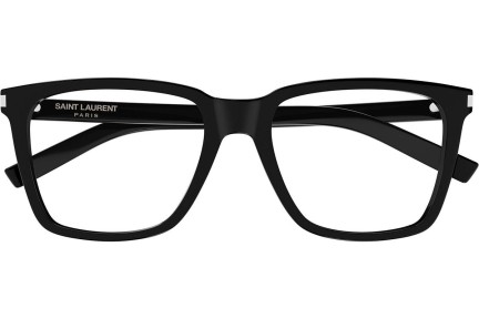 Brillen Saint Laurent SL717SLIM 001 Vierkant Zwart