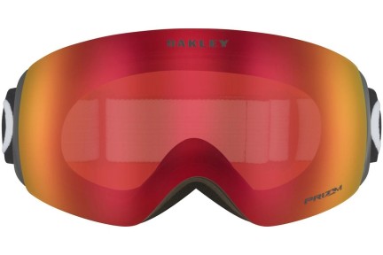 Ski Goggles Oakley Flight Deck M OO7064-39 PRIZM Panorama | Shield Zwart