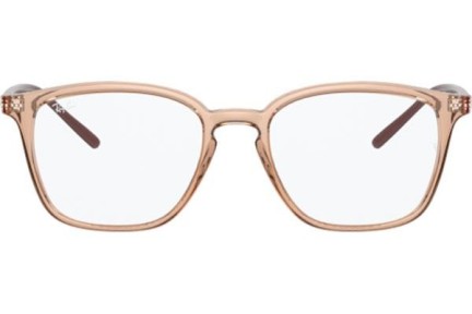 Brillen Ray-Ban RX7185 5940 Vierkant Bruin