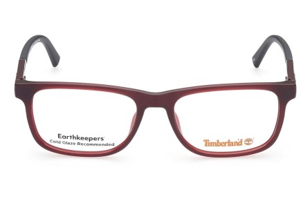 Brillen Timberland TB1722 069 Rechthoekige Rood