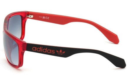 Zonnebril Adidas Originals OR0023 66C Flat Top Rood